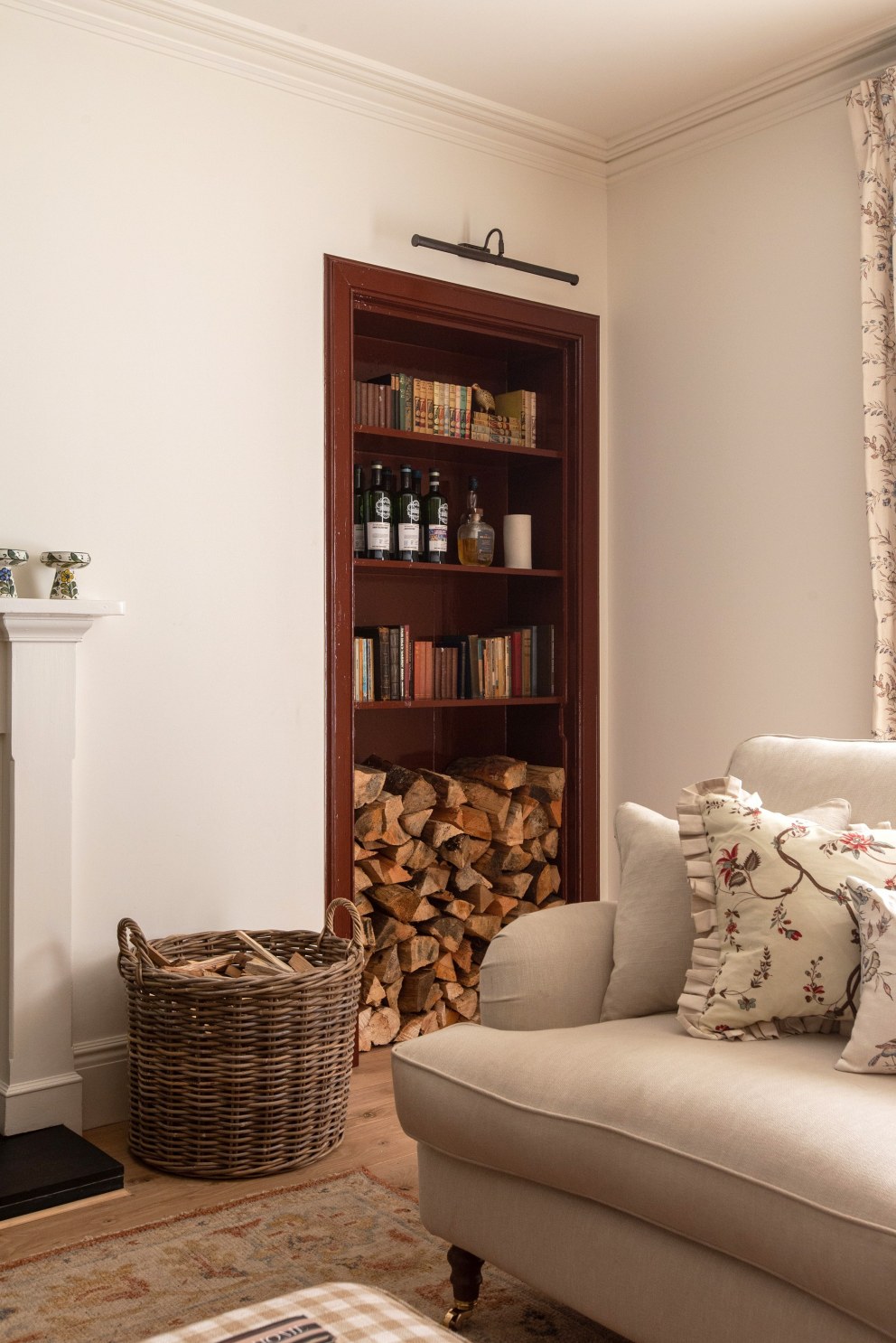 The Old Manse | Edinburgh Press with Log Storage | Interior Designers